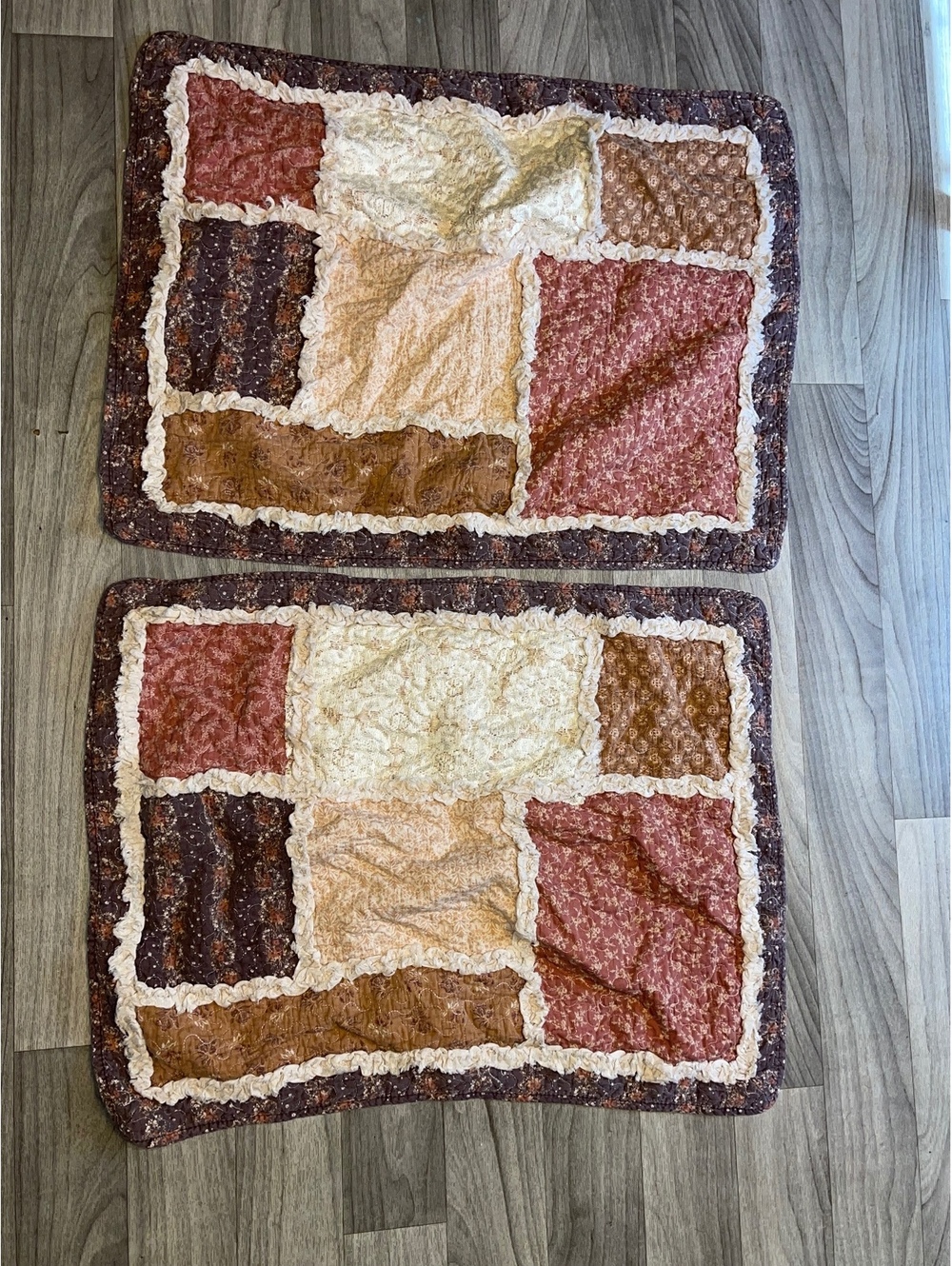 2 vintage pillowcases